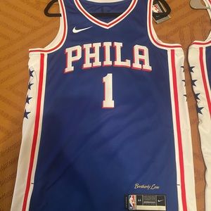 Nike Dri-Fit Philly 76er’s NBA Jerseys